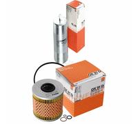 MAHLE / KNECHT Set Pacchetto Filtri Filtro Carburante KL 35 Filtro Olio OX 91D