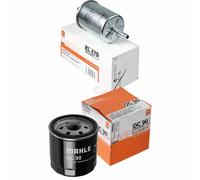 MAHLE / KNECHT Set Pacchetto Filtri Filtro Carburante KL 470 Filtro Olio OC 90