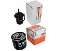 MAHLE / KNECHT Set Pacchetto Filtri Filtro Carburante KL 517 Filtro Olio OC 195