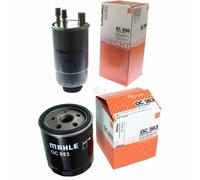 MAHLE / KNECHT Set Pacchetto Filtri Filtro Carburante KL 566 Filtro Olio OC 983
