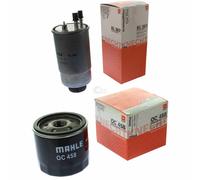 MAHLE / KNECHT Set Pacchetto Filtri Filtro Carburante KL 567 Filtro Olio OC 458