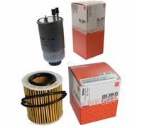 MAHLE / KNECHT Set Pacchetto Filtri Filtro Carburante KL 567 Filtro Olio OX 386D