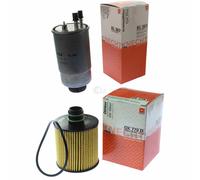 MAHLE / KNECHT Set Pacchetto Filtri Filtro Carburante KL 567 Filtro Olio OX 779D
