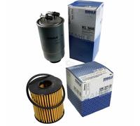 MAHLE / KNECHT Set Pacchetto Filtri Filtro Carburante KL 568 Filtro Olio OX 371D