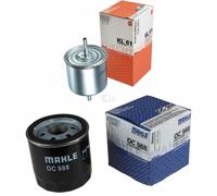MAHLE / KNECHT Set Pacchetto Filtri Filtro Carburante KL 61 Filtro Olio OC 988