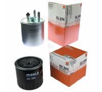 MAHLE / KNECHT Set Pacchetto Filtri Filtro Carburante KL 638 Filtro Olio OC 995