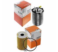 MAHLE / KNECHT Set Pacchetto Filtri Filtro Carburante KL 778 Filtro Olio OX 388D
