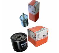 MAHLE / KNECHT Set Pacchetto Filtri Filtro Carburante KL 83 Filtro Olio OC 272