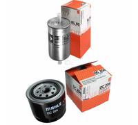 MAHLE / KNECHT Set Pacchetto Filtri Filtro Carburante KL 85 Filtro Olio OC 204