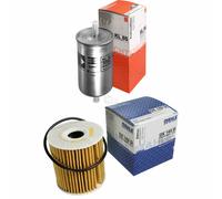 MAHLE / KNECHT Set Pacchetto Filtri Filtro Carburante KL 85 Filtro Olio OX 149D