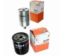 MAHLE / KNECHT Set Pacchetto Filtri Filtro Carburante KL 88 Filtro Olio OC 983