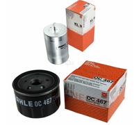 MAHLE / KNECHT Set Pacchetto Filtri Filtro Carburante KL 9 Filtro Olio OC 467