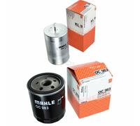 MAHLE / KNECHT Set Pacchetto Filtri Filtro Carburante KL 9 Filtro Olio OC 983