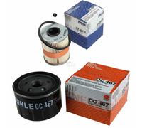 MAHLE / KNECHT Set Pacchetto Filtri Filtro Carburante KX 206D Filtro Olio OC 467