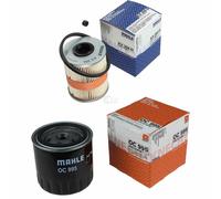 MAHLE / KNECHT Set Pacchetto Filtri Filtro Carburante KX 206D Filtro Olio OC 995