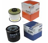 MAHLE / KNECHT Set Pacchetto Filtri Filtro Carburante KX 268D Filtro Olio OC 988