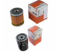 MAHLE / KNECHT Set Pacchetto Filtri Filtro Carburante KX 38 Filtro Olio OC 51