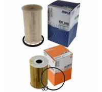 MAHLE / KNECHT Set Pacchetto Filtri Filtro Carburante KX 386 Filtro Olio OX 388D