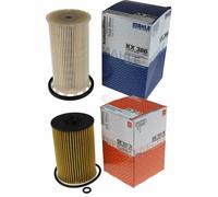 MAHLE / KNECHT Set Pacchetto Filtri Filtro Carburante KX 386 Filtro Olio OX 787D