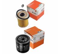 MAHLE / KNECHT Set Pacchetto Filtri Filtro Carburante KX 75D Filtro Olio OC 223