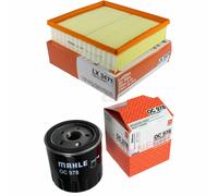 MAHLE / KNECHT Set Pacchetto Filtri Filtro Olio OC 978 Filtro Aria LX 3471