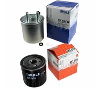 MAHLE / KNECHT Set Pacchetto Filtri Olio Filtro OC 978 Filtro Carburante KL 639D