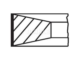 Mahle Kolbenringsatz Kolbenringzange Per Ford Focus C-Max Fiesta VI JU