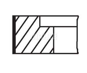 Mahle Kolbenringsatz Kolbenringzange Per VW Transporter IV Bus 70XB 70XC