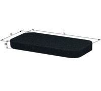 MAHLE LAP 13 Filtro, Aria abitacolo per DAF,MACK,RENAULT TRUCKS
