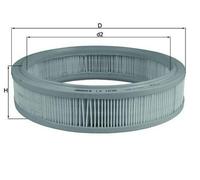 MAHLE LX 1638 Filtro aria per FIAT Seicento / 600 Hatchback (187)