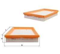 MAHLE LX 1813 Filtro aria per FORD Fiesta Mk5 Hatchback (JH1, JD1, JH3, JD3)