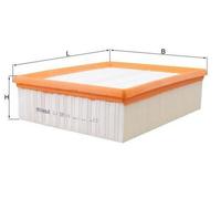 MAHLE LX 593/1 Filtro aria per VW PASSAT (3B3) PASSAT Variant (3B6) PASSAT (3B2)