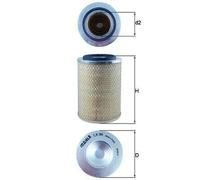 MAHLE LX 99 Filtro aria per VW Transporter IV Van (70A, 70H, 7DA, 7DH)