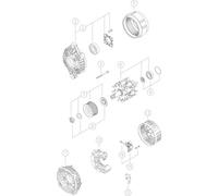 MAHLE MG 308 Alternatore