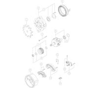 MAHLE ORIGINAL MG 563 Alternatore