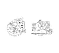 MAHLE Nombre de contacts enfichables AB 25 000P 12V Numero di contatti a spina: 2 Compatibilità con MERCEDES-BENZ Classe S Sedan W220 Classe S Coupe C215, MAYBACH 62 240