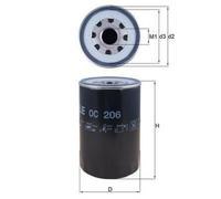 MAHLE OC 206 Filtro olio per MAN CLA per VISEON C Series per VAN HOOL A-Serie