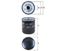 MAHLE OC 503 Filtro olio per VW PASSAT (3B2) Passat Variant (33B)
