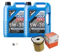 Mahle Ölfilter 10 L Liqui Moly 5W-30 Longtime Per Bmw 5er Touring 530D 525D 3.0D