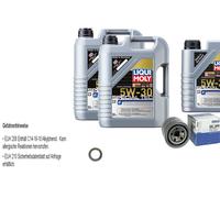 Mahle Ölfilter 11 L Liqui Moly 5W-30 Special Tec Per Kia Venga 1.6 1.4 Cvvt