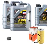 Mahle Ölfilter 11 L Liqui Moly 5W-40 4100 Top Tec Per Porsche 911 3.6