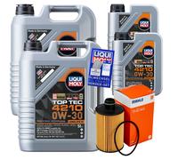Mahle Ölfilter 12 L Liqui Moly Top Tec 4210 0W-30 Per Jeep Grand