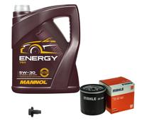 Mahle Ölfilter 5 L Mannol Energy 5W-30 Per Ford Focus II Stufenheck 1.6 Ti