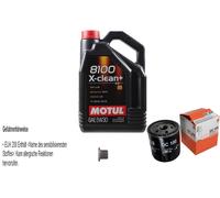Mahle Ölfilter 5 L Motul 5W-30 8100 X-Clean+ Per Peugeot J5 2.0