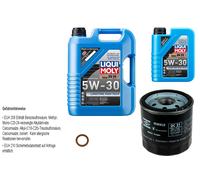 Mahle Ölfilter 6 L Liqui Moly 5W-30 Longtime High Tech Per Opel Manta B 58