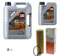 Mahle Ölfilter 6 L Liqui Moly Top Tec 4200 5W-30 Per Mercedes-Benz Clc-Klasse