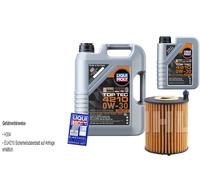 Mahle Ölfilter 6 L Liqui Moly Top Tec 4210 0W-30 Per Audi Q5 40 TDI