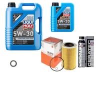 Mahle Ölfilter 6L Liqui Moly 5W-30 Longtime High Tech Per Kia Carens III 2.0