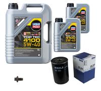 Mahle Ölfilter 7 L Liqui Moly 5W-40 4100 Per Jaguar XK8 Convertible 4.0