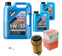 Mahle Ölfilter 7L Liqui Moly 5W-30 Longtime Per Honda Cr-V Ii 2.2 Ctdi 2.2I-Ctdi
